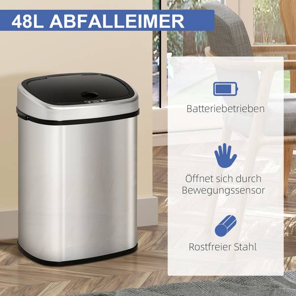 Automatik Mülleimer 851-011V01 30 x 57 cm