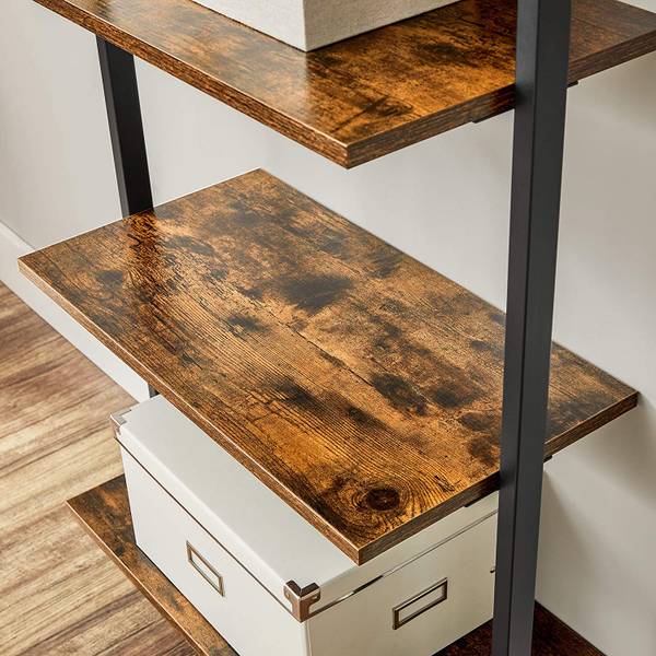 Standregal Bücherregal Heroica Matamoros Braun - Holzwerkstoff - 30 x 205 x 60 cm