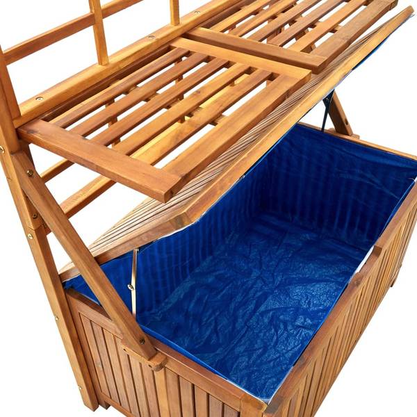 Aufbewahrungsbox 3015527 Braun - Akazie - 50 x 160 x 99 cm