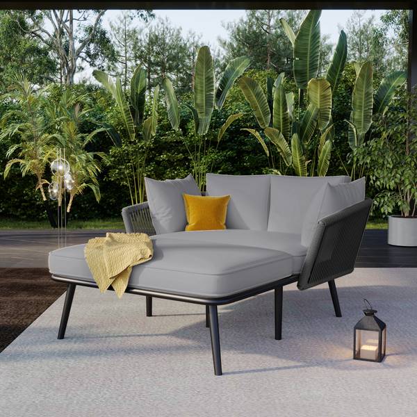 Gartenlounge Rhea Ⅳ Grau