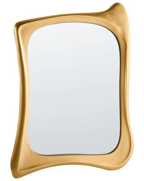 Miroir CONCARNEAU Doré - Matière plastique - 65 x 94 x 4 cm