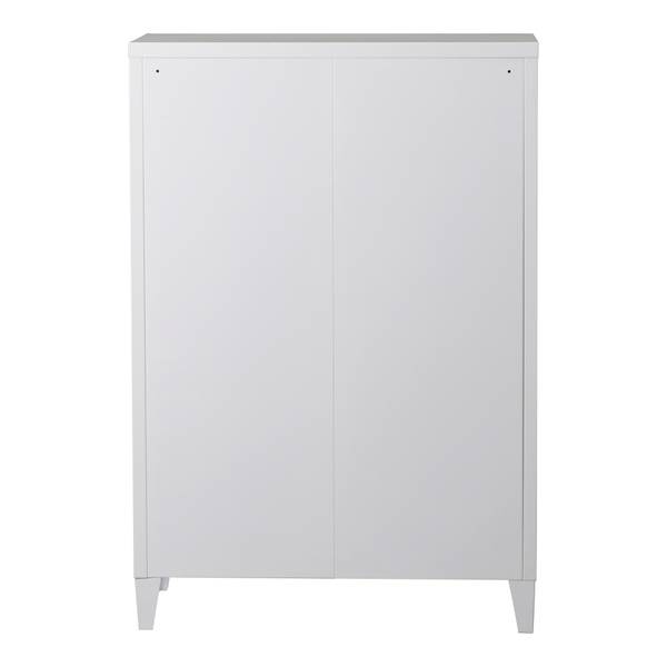 Metallschrank Oripää Weiß - 75 x 110 cm