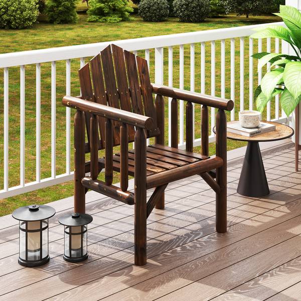 Gartenstuhl ZB34804 Dunkelbraun
