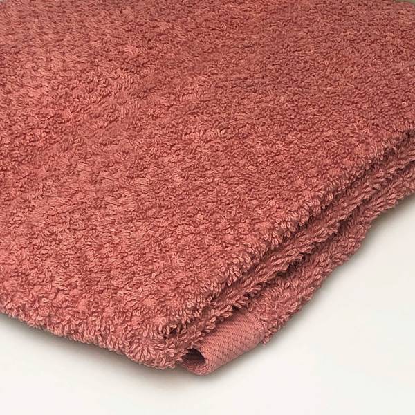 Serviettes de bain MILANO Rose foncé - Textile