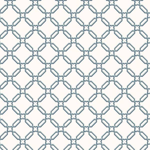 Vliestapete Spalierdesign Blau - Fleece - 52 x 1000 x 2 cm