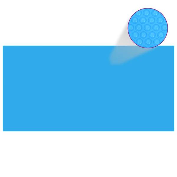 Poolabdeckung 299837-1 Blau - Polyethylen - 274 x 1 x 550 cm