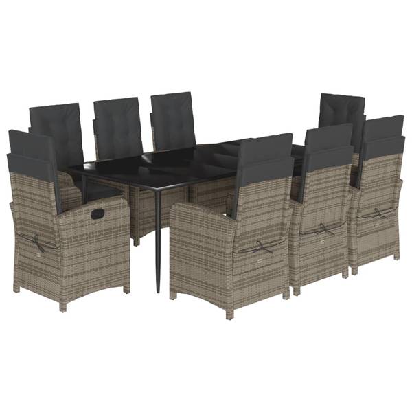 Garten-Essgruppe 3038901-4 (9-teilig) 200 x 100 cm