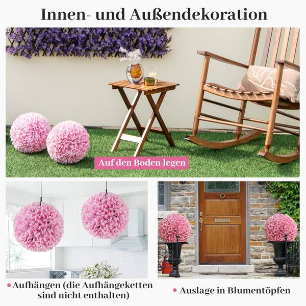 Dekopflanze TL32495 Pink