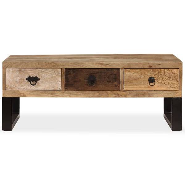 Couchtisch M603266 Braun - Holzwerkstoff - 22 x 35 x 50 cm