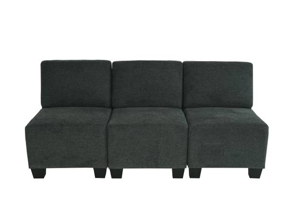 Canape modulaire 3 places Moncalieri Anthracite