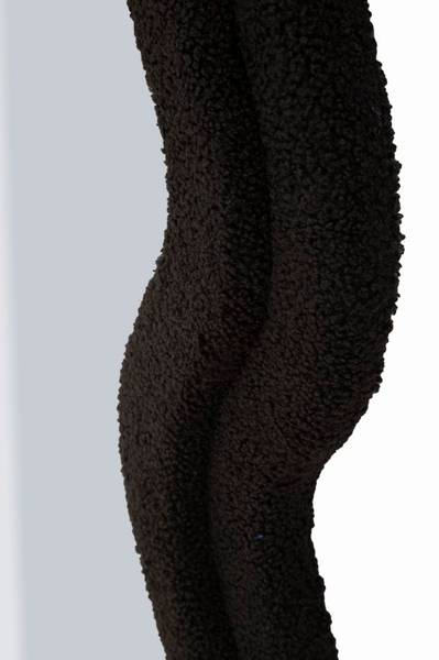 Spiegel Miki zwart - deels massief hout - 60 x 160 x 4 cm