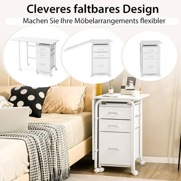 Computertisch CB10359 Weiß