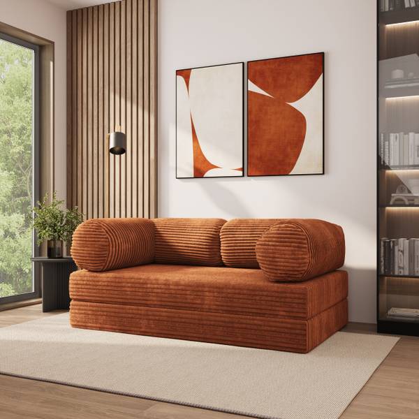 Bettsofa ALVIO Braun