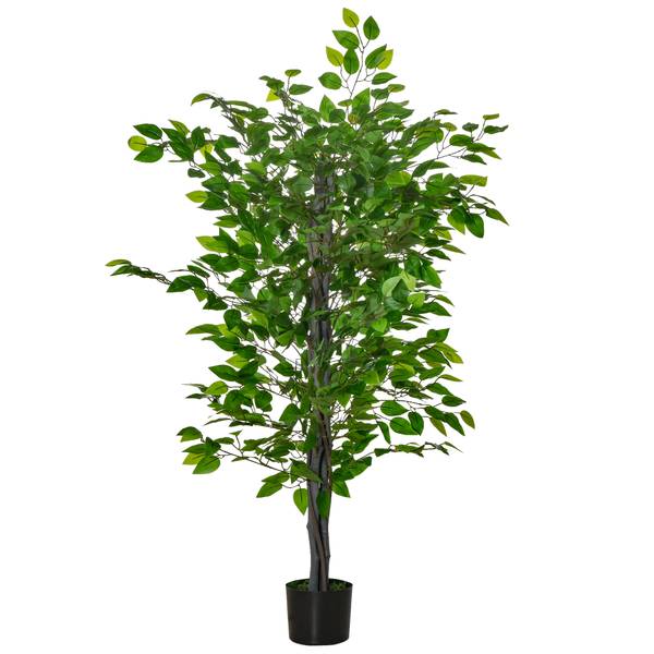 Kunstmatige ficusboom 830-432 groen - kunststof - 15 x 135 x 15 cm