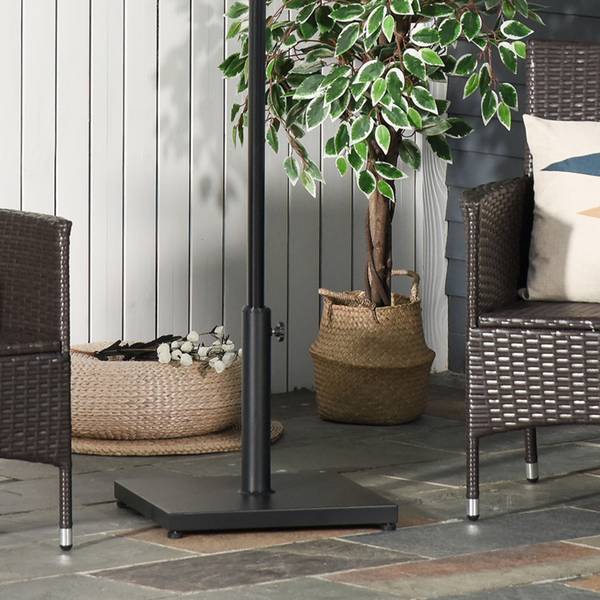 Schirmständer 84D-077 Braun - Metall - 45 x 39 x 45 cm