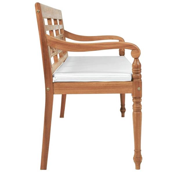 Gartenbank Braun - Teakholz - 150 x 84 x 150 cm