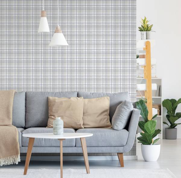 Tapete 640714 Grau - Papier - 53 x 1005 x 53 cm