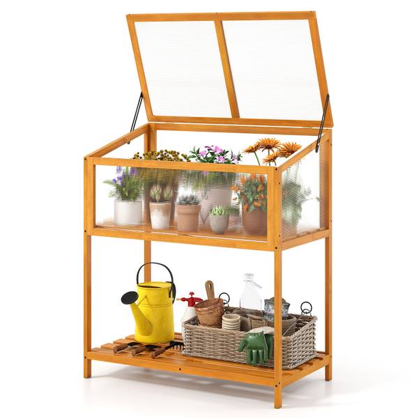 Hochbeet SF6717ADDE Orange - Holzwerkstoff - 51 x 105 x 90 cm
