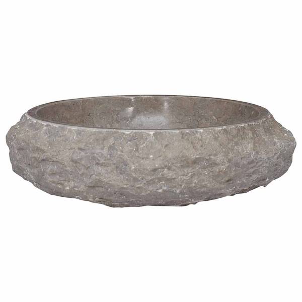 Becken 296893 Grau - Marmor - 40 x 12 x 40 cm