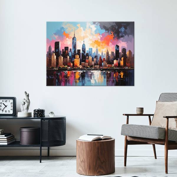 Tableau déco New York 45 x 30 cm