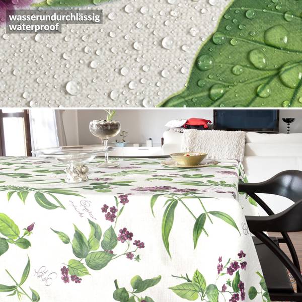 Wachstuchtischdecke Lavendel E 140 x 140 cm