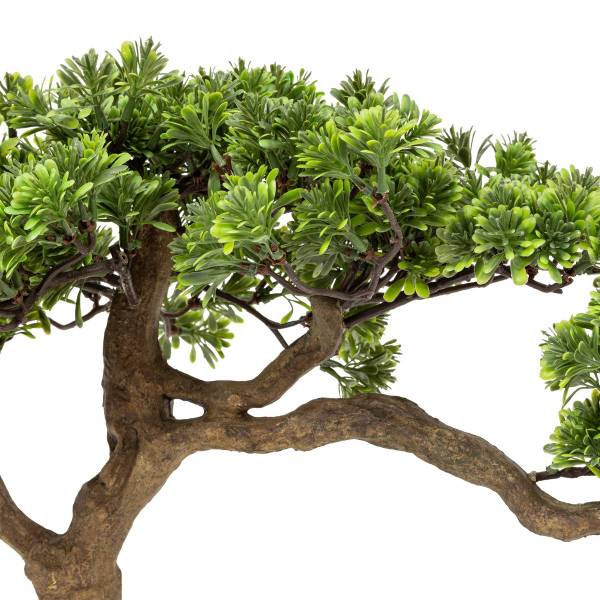 Künstlicher Bonsai POLIN Grün - Kunststoff - 32 x 45 x 60 cm