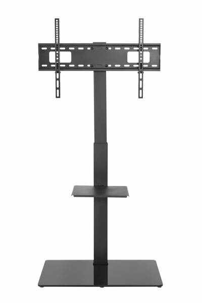 TV-Stand LUMLDT03-17FL Schwarz - Stahl - 66 x 146 x 40 cm