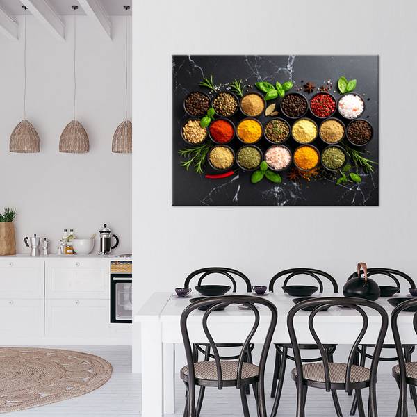 Tableau déco Cuisine 100 x 70 cm