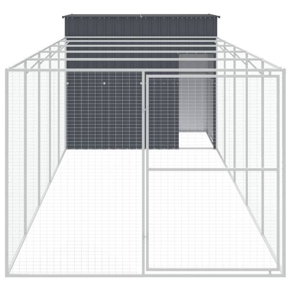 Hundehütte 3030304 Anthrazit - Tiefe: 661 cm