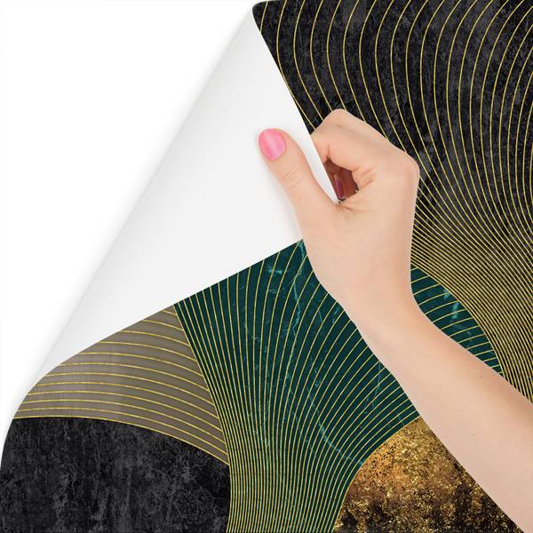 Vlies-Fotobehang GEOMETRISCHE Abstractie 90 x 60 x 60 cm