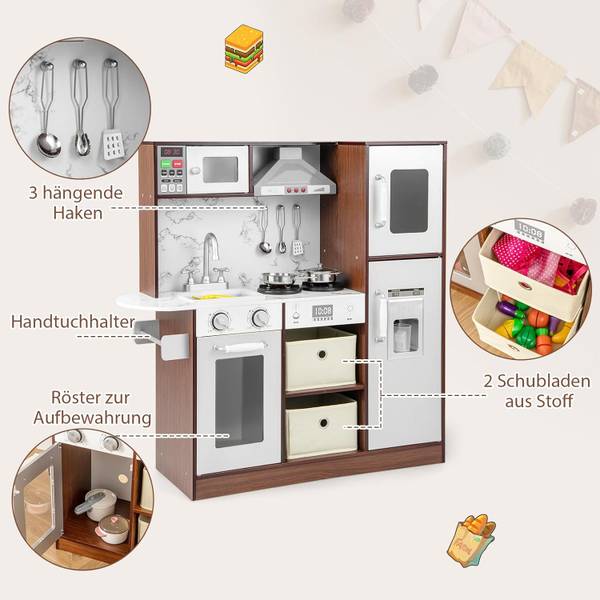 aufbewahrung schokolade Whaline Weihnachtsdosen-Set, Weihnachtsmann-Motiv, Nussknacker-Design, Keksdose, 3D-Metall, zur von Leckereien, Schokolade, Verpackung, Lagerung & Reif mülltonnenbox Deutschland Color:fjord blue