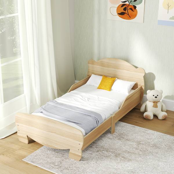 Kinderbett 313-022V90ND Braun - Holzwerkstoff - 80 x 55 x 144 cm