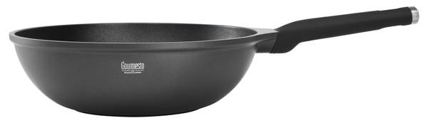 Wok  LINE Schwarz - Metall - Kunststoff - 30 x 10 x 30 cm