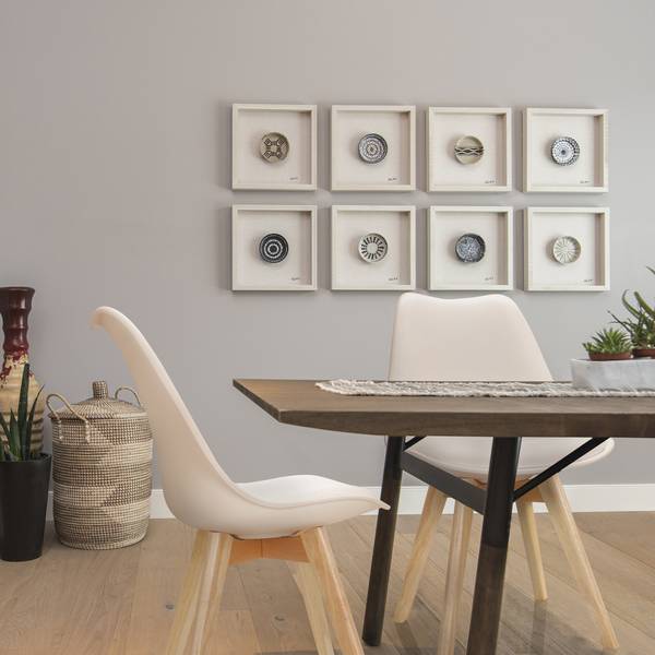 Schalenstuhl SCANDI 4 4er Set Beige