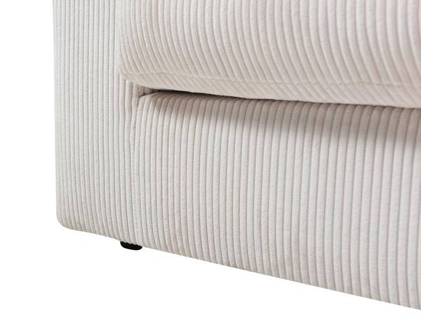 Sofa SIMUZA Beige - Textil - 166 x 84 x 266 cm