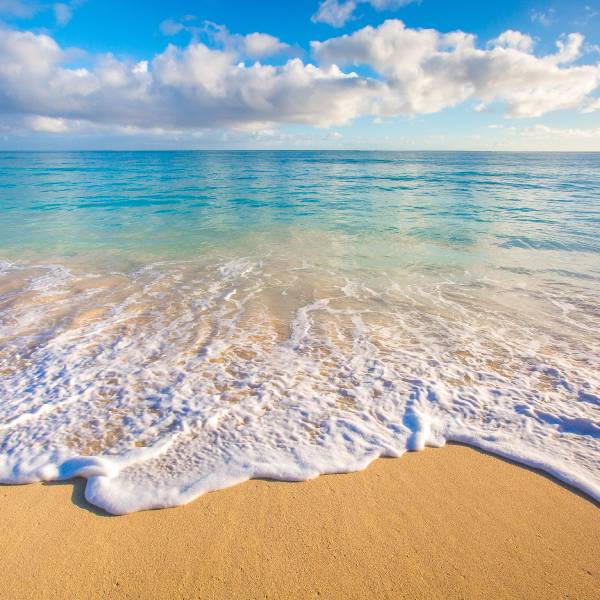 Fototapete Strand Meer Landschaft 3D 180 x 120 x 120 cm