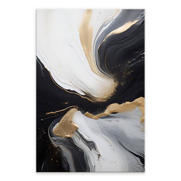Leinwandbild Marmor moderne Muster 120 x 80 x 80 cm