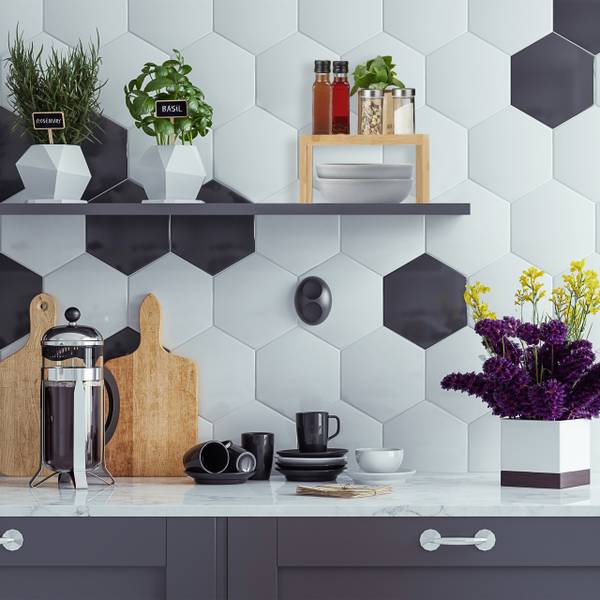 Keukenrek aanrecht van bamboe bruin - bamboe - 25 x 14 x 25 cm