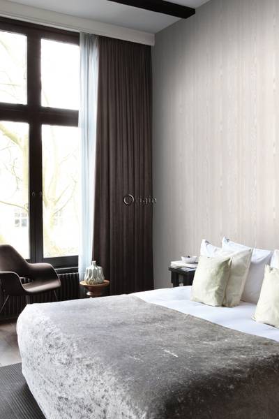 Tapete 347523 Braun - Fleece - 53 x 1005 x 1005 cm