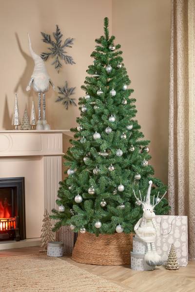 Kunstkerstboom Bedford groen - metaal - 130 x 230 x 130 cm