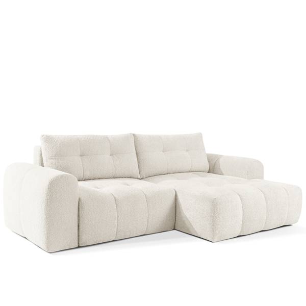 Ecksofa RAVIA Weiß