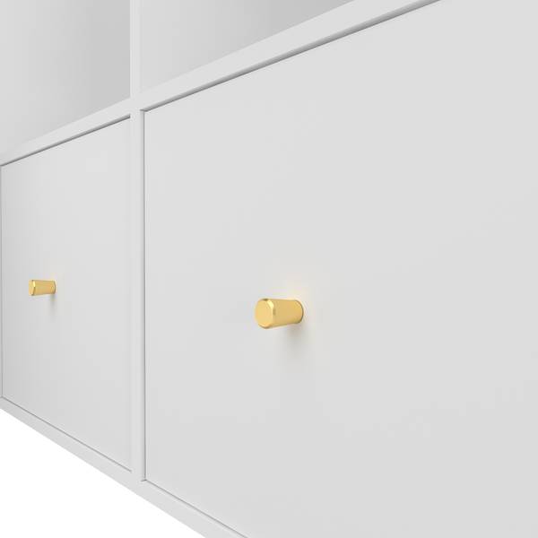 Hoekbureau CHANGLucy wit - plaatmateriaal op houtbasis - 140 x 78 x 120 cm