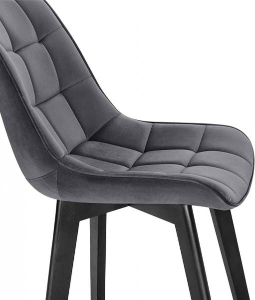 Esszimmerstuhl Jessica (6er Set) Grau
