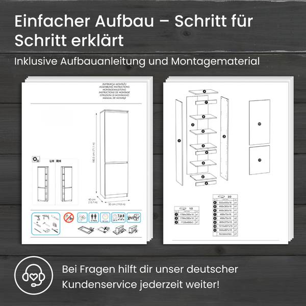 Mehrzweckschrank Mike Weiß