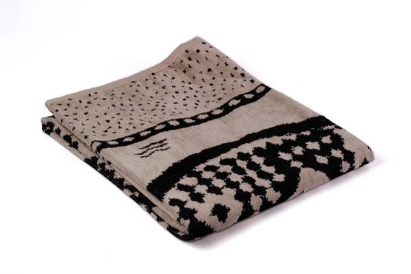 Strandtuch Turtle Beige - Textil - 90 x 1 x 160 cm