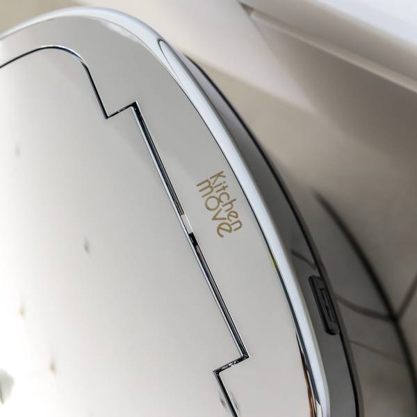 Automatischer Küchenmülleimer MAJESTIC Silber - Metall - 29 x 65 x 41 cm