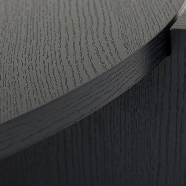 Couchtisch KALI Schwarz - Holzwerkstoff - 80 x 40 x 80 cm