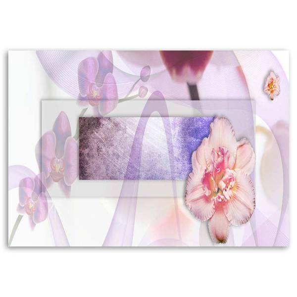 Wandbild romantische komposition 90 x 60 cm