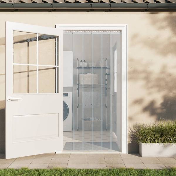 Rideau de porte 3002608-1 PVC - 30 x 1 x 1 cm