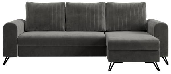 Ecksofa AXEL L Grau